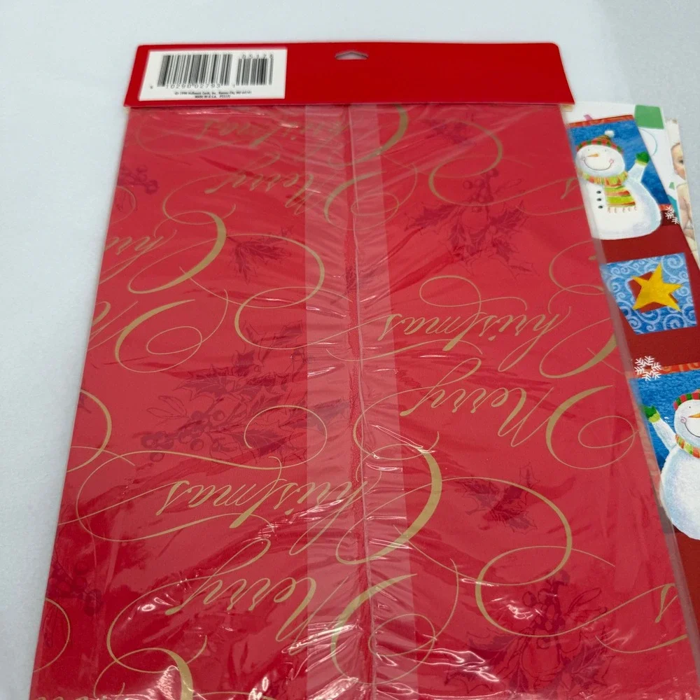 VTG Gift Wrap Wrapping Paper SHEETS Sampler Christmas Birthday Baby Shower LOT